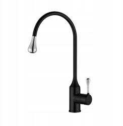 INVENA Pingo mosogató csaptelep fekete/króm (BZ-55-L08)