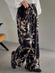 Shein CC51115 Shein Széles Nadrág Virágmintával (22) S