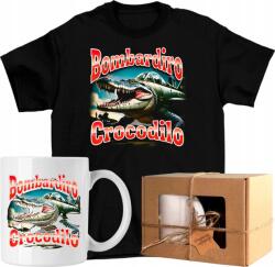  Bögre szett Póló Bombadiro Crocodilo brainrot 2 Kész Ajándék 140 (AP44.11.140)