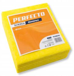 Perfecto törlőkendő 10 db-os csomagban, sárga (459029)