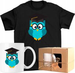  Bögre szett Póló Bagoly Kedves Iskolai 1 Kész Ajándék 128 (AP45.187.128)