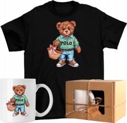  Póló szett Bögre maci ralph medve teddy bear 9 Kész Ajándék