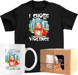  Bögre szett Póló kapibara mém lovag knight 1 Kész Ajándék 116 (AP44.54.116)