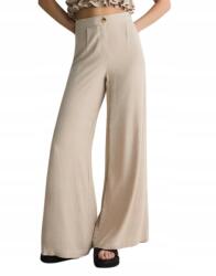 Reserved Női Nadrág, magas derekú, bézs, Size XL