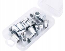 Fortum Szegecsek M8 szett 20 db-os M8 16mm horganyzott acél peremmel (4770687)