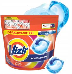 Vizir Mosókapszulák Színes Ruhákhoz, Kíméletes a Szövetekhez, 50 Kapszula (Vizir Kapsułki Piorące Kolor 50 Kapsułek)