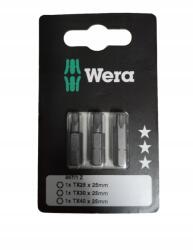 Wera 867/1 Torx bit TX25x25mm TX30x25mm TX40x25mm Wera 05073376001 (817061)