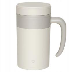 Zojirushi Hőszigetelő bögre füllel teához Zojirushi SE-KAE48-WZ 480 ml fehér (SE-KAE48-WZ)