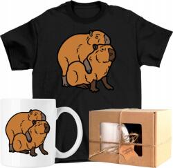  Bögre szett Póló Kapibara Divatos Gyerek 1 Kész Ajándék 116 (AP45.44.116)