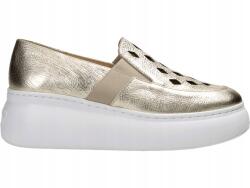 Wonders A-2614 félcipő, 40 Wash V Platino (A-2614)