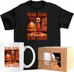  Bögre szett Póló brainrot Tung Tung Tung Sahur 1 Kész Ajándék Xs (AP44.25.XS)