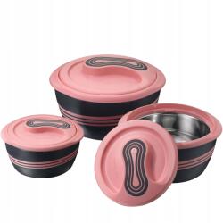 Pinnacle Ételtermosz, termikus ételtartó Pinnacle Palazio Rózsaszín (Termosy na jedzenie PINNACLE PALAZIO 3 PCS)
