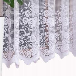  Fehér jacquard béka függöny 250x300 függöny a konyha hálószoba nappalijába (SARA 250x300)