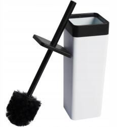 Rodeno Wc Kefe Tartós Fehér Fekete Modern Fürdőszobai (ROD2915)
