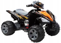 LeanToys Quad Akkumulátoros Nagy Kerekek Fekete (5902808150107)