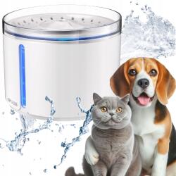Dogness Szökőkút Evőeszköz Kutya Macska automata Led csendes Dogness szűrő 2, 2 l (Poidełko automatyczne duże)
