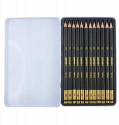 Kores grafitové tužky Grafitos, 12ks in kovové krabičce (9023800921628)