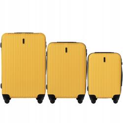 Wings 3 Db-os Bőrönd Szett Wings Egret 2.0 Yellow utazótáska szett (TR058-3KPL-YELLOW)