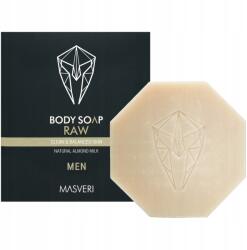Masveri Body Soap Raw antiallergén testápoló szappan férfiaknak, 100g (5906395415205)