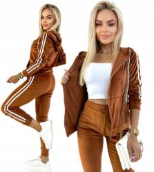 Awanti Velúr női Melegítő Szett kenguru pulóver nadrág 36 38