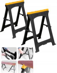 TOYA Kpl Műanyag Munkaállvány 2 Db Vorel 29400 (29400)