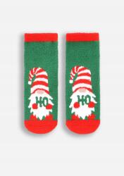 Coccodrillo Karácsonyi Gyerek Zokni Zöld Manóval 030/033 Coccodrillo ZC4 (5904986469231)