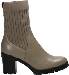 Wonders M-4525 Iseo Taupe bokacsizma, Size 39, bézs, bőr, textil (M-4525)