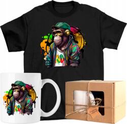  Bögre szett Póló Majom Színes Divatos 2 Kész Ajándék 116 (AP45.96.116)