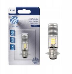 m-tech P15D-25-1 H6M Led Izzó Motorba, Robogóba 6000K PX15D