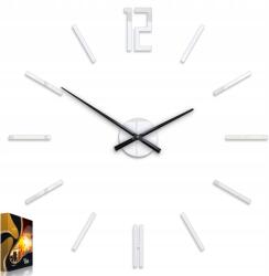 ModernClock Nagy Falióra Carlo White 3D Stílusos Diy (CarloWhite)