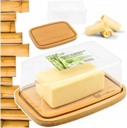 Karl Hausmann Bambusz Vajtartó Konyhai Tároló Doboz Vaj Tárolására (5905155011824)