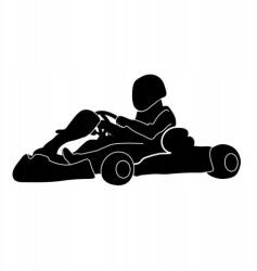 Autós gokart matrica