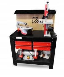 Holzmann WT37 Munkaasztal, 1125×615×1605mm, 4 fiók, 200kg teherbírás (WT37)