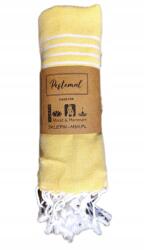  Szauna törölköző Hamam Pareo Török Sultan 175x95 Sárga Ajándék (IS005 153815 OETI)