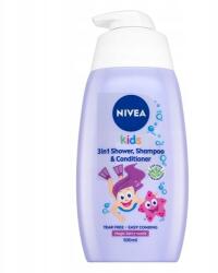 Nivea Kids 3in1 Tusfürdő és Sampon & Balzsam sampon, balzsam és tusfürdő (9005800321240)