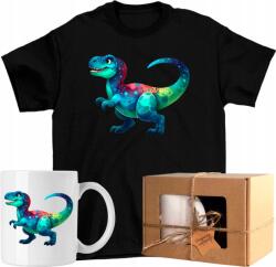  Póló szett Dino Gyerek Bögre Színes 8 Kész Ajándék