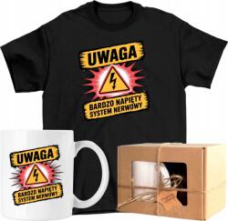  Bögre szett Póló nagyon feszes idegrendszer Kész Ajándék 116 (AP51.6.116)