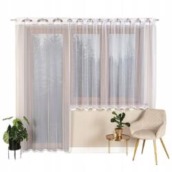  Fehér jacquard függöny 230x145 egyenes függöny erkély teraszra (ELZA 230x145)