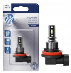 m-tech H11 Led Izzó 12V PHG19 Fehér 6000K