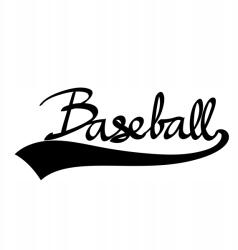  Autós matrica baeball felirat 4v 11cm x 15cm