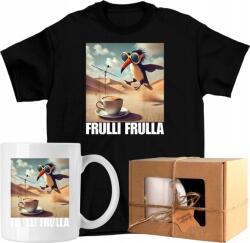  Bögre szett Póló Frulli Frulla kávé brainrot Kész Ajándék 116 (AP44.47.116)