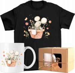  Bögre szett Póló Egér Kedves Gyerek 3 Kész Ajándék 128 (AP45.113.128)