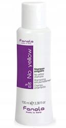 Fanola No Yellow sampon Mini 100ml Utazó a sárga semlegesítéséhez (8032947868629)