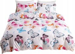  Ágyneműhuzat garnitúra 3 részes mikroszálas 200x200 cm párnahuzat 80x80 cm (X001QLQL1H)