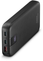 Hama Pd 20 power bank, 20000 mAh, 3 kimenet: 1x Usb-c, 2x Usb-a, Led kijelző (HM201719)
