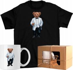  Póló szett Bögre maci ralph medve teddy bear 20 Kész Ajándék