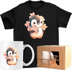  Bögre szett Póló Pingvin Kedves Gyerek 1 Kész Ajándék 128 (AP45.158.128)