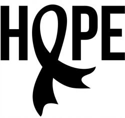  Autós matrica remény felirat 15cm x 13cm