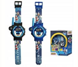 Kids Licensing Walkie Talkie karóra 2db Sonic 200m Iránytű (SNC40094)