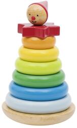 Goki 57961 hintázó Peppo bohóc montessori torony (57961)